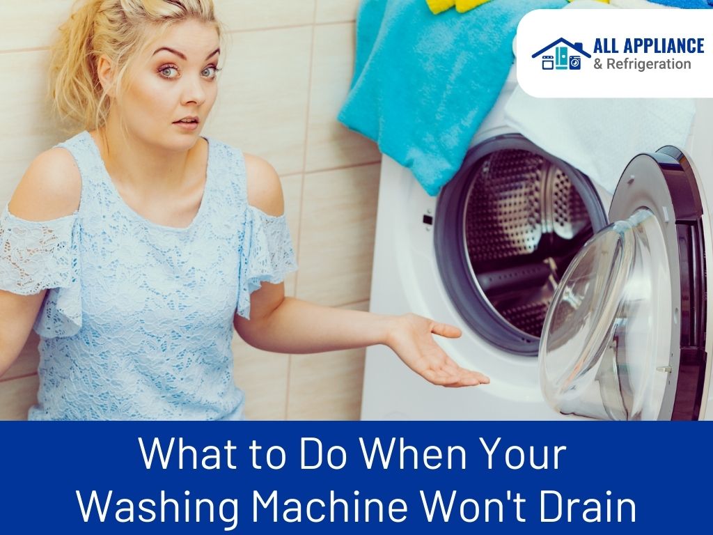 What to Do When Your Washing Machine Won't Drain