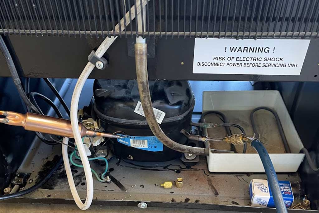 refrigerator refrigerant repair